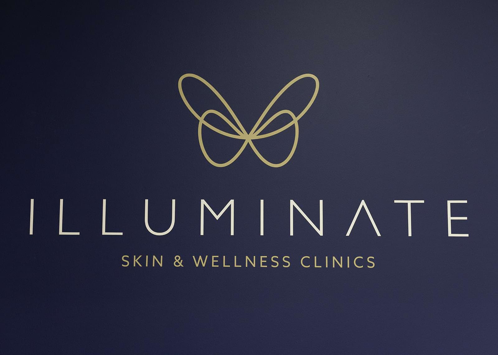 Image of the illuminate skin clinic logo in Kings Hill, Kent. 